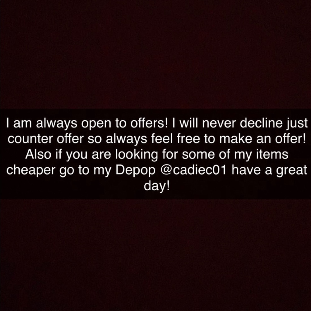 Just a quick message!